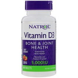 Vitamin D3 Fast Dissolve, 5000IU - 90 tabs