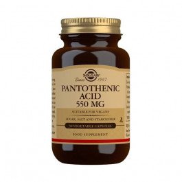Pantothenic Acid, 550mg - 50 vcaps